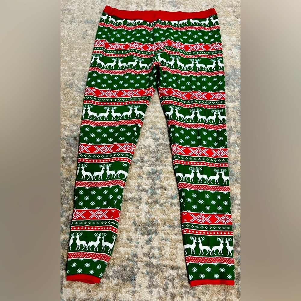 United States Sweaters Ugly Christmas Sweater Knit Leggings 0X